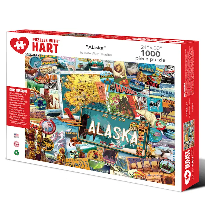 Alaska By Kate Ward Thacker 1000pc