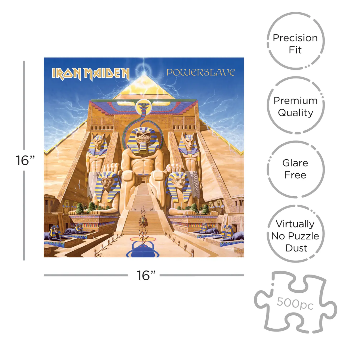 Vinyl Album: Iron Maiden Powerslave 500pc