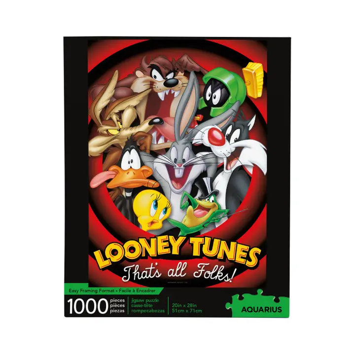 Looney Tunes That's All Folks 1000pc