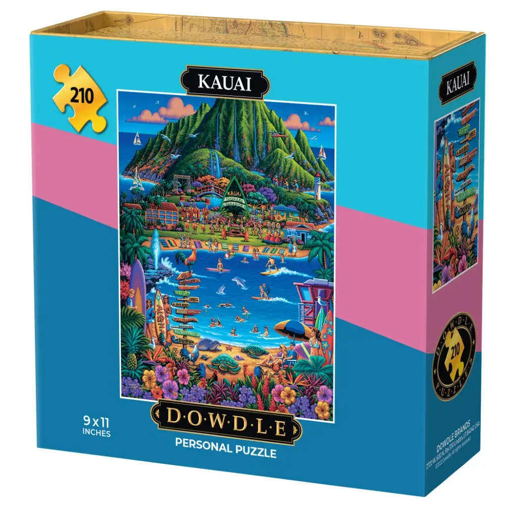 Dowdle: Kauai Personal Puzzle 210pc