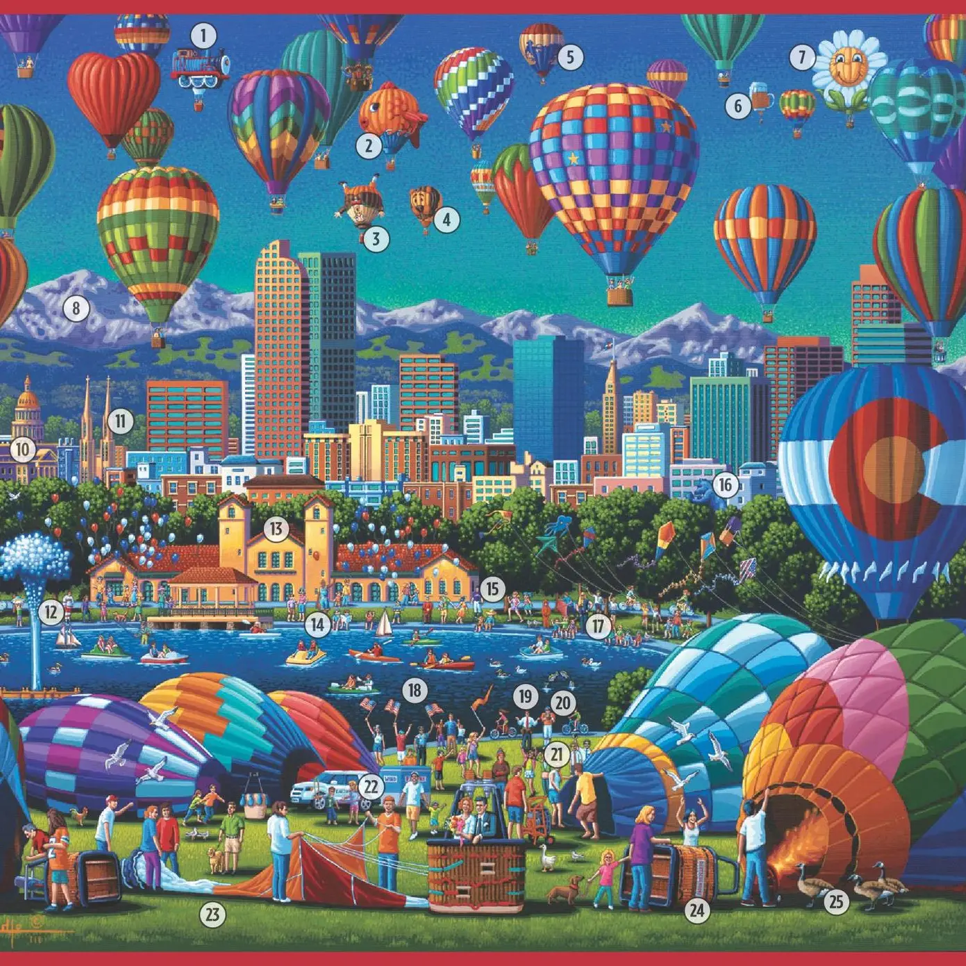 Dowdle: Above Denver 500pc