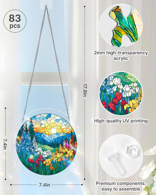 Acrylic Jigsaw: Dawn Blossom Sea 83pc