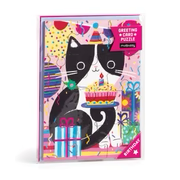 Purr-fect Cat Birthday Greeting Card 12pc