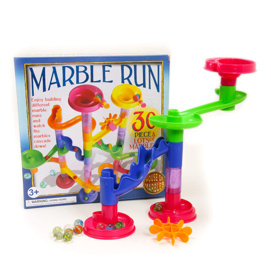 30 Piece Marble Run Plastic