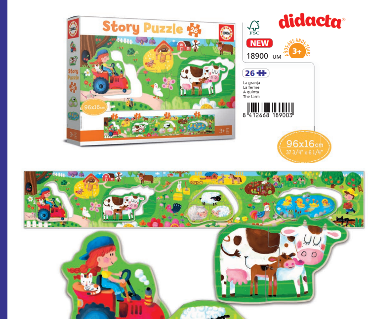 Farm Story Puzzle 26pc