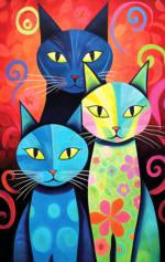 Cat Family 550pc