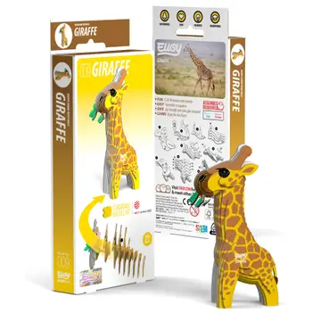 Eugy 3D Wood Puzzle: Giraffe