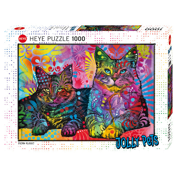 Jolly Pets, Devoted 2 Cats 1000pc