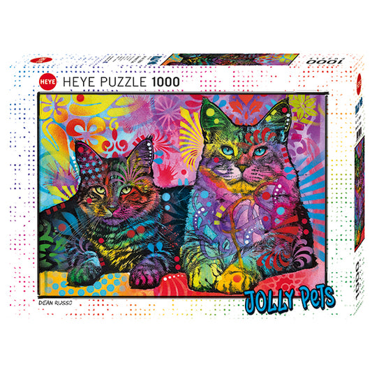 Jolly Pets, Devoted 2 Cats 1000pc