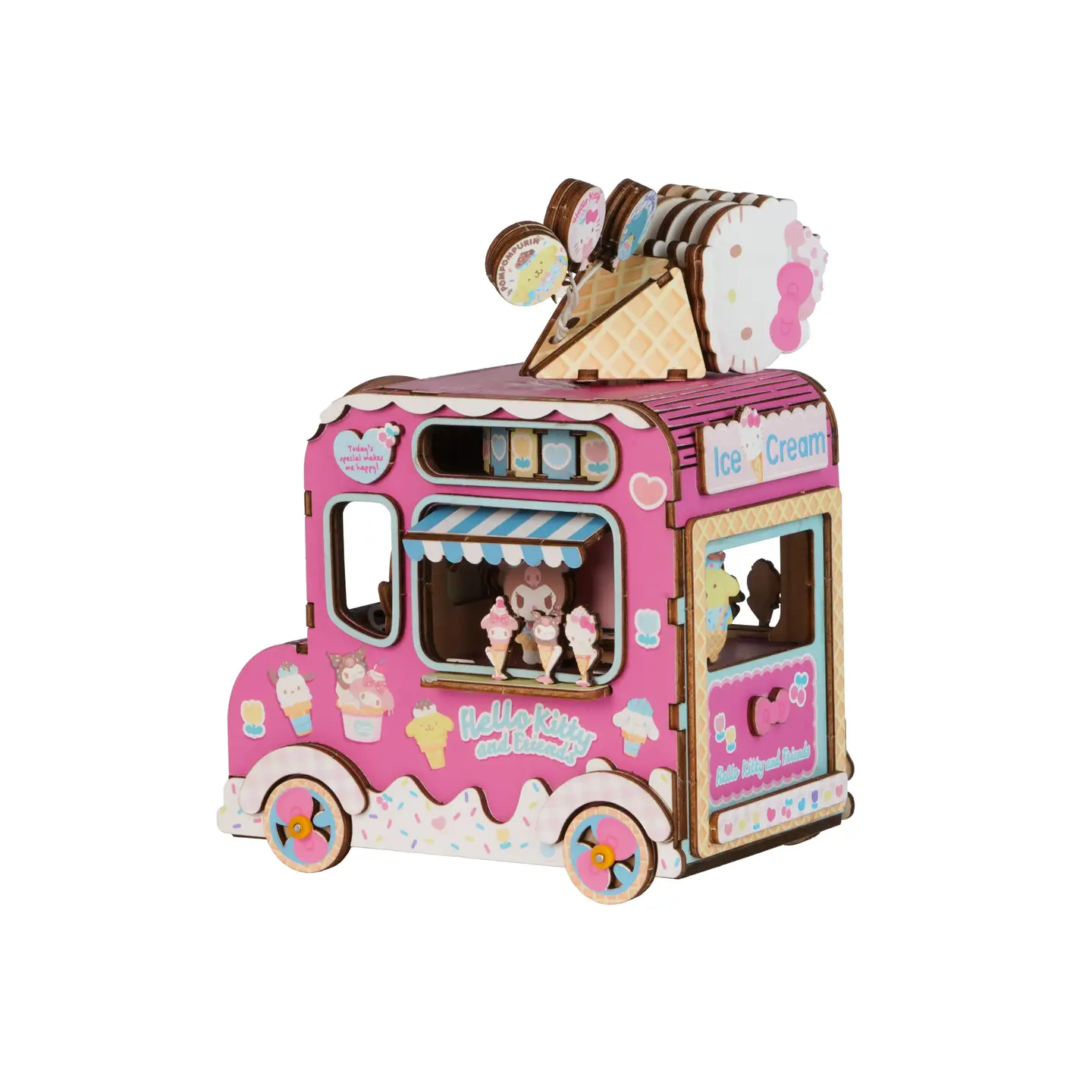 Mechanical Music Box: Hello Kitty Ice Cream Truck