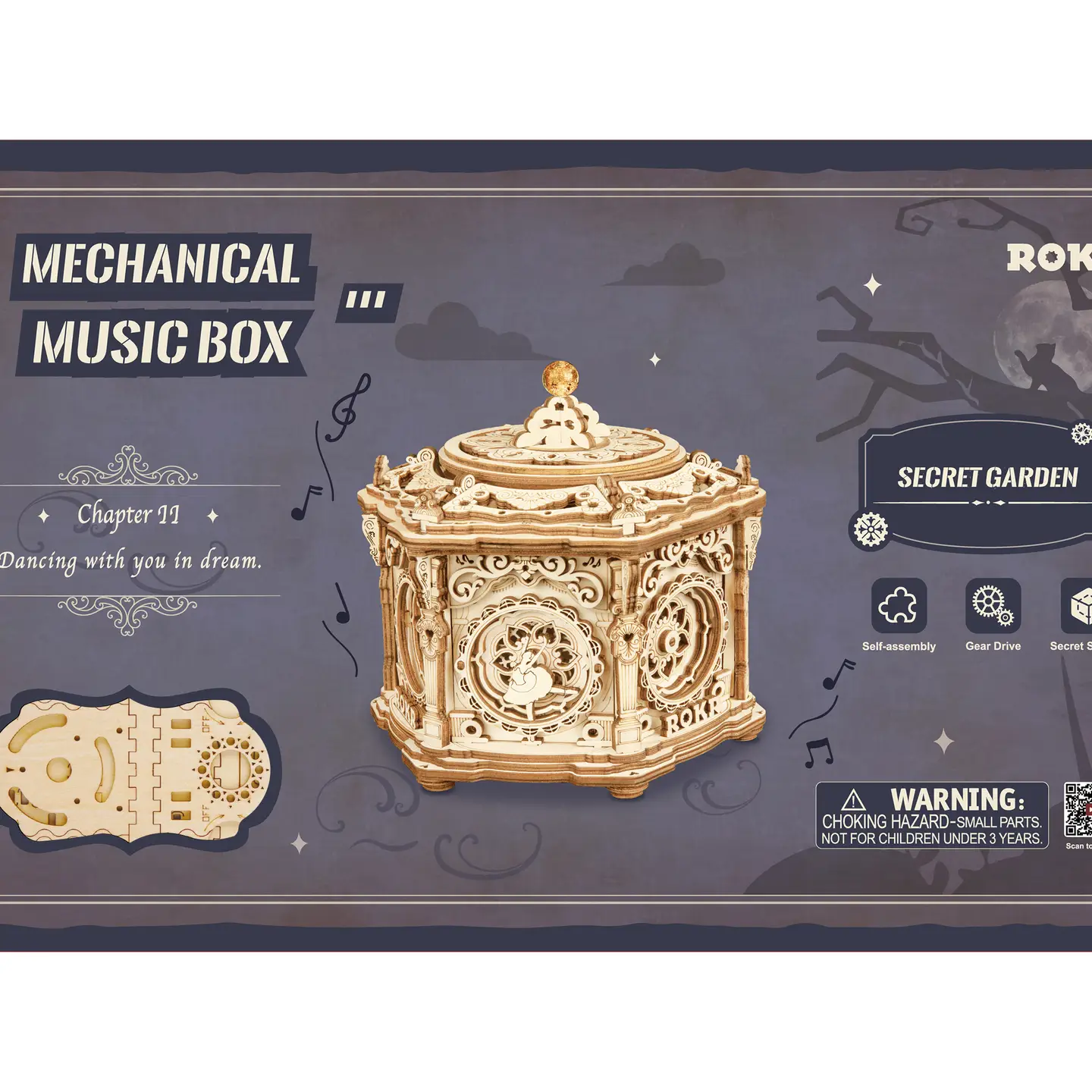 Mechanical Music Box: Secret Garden