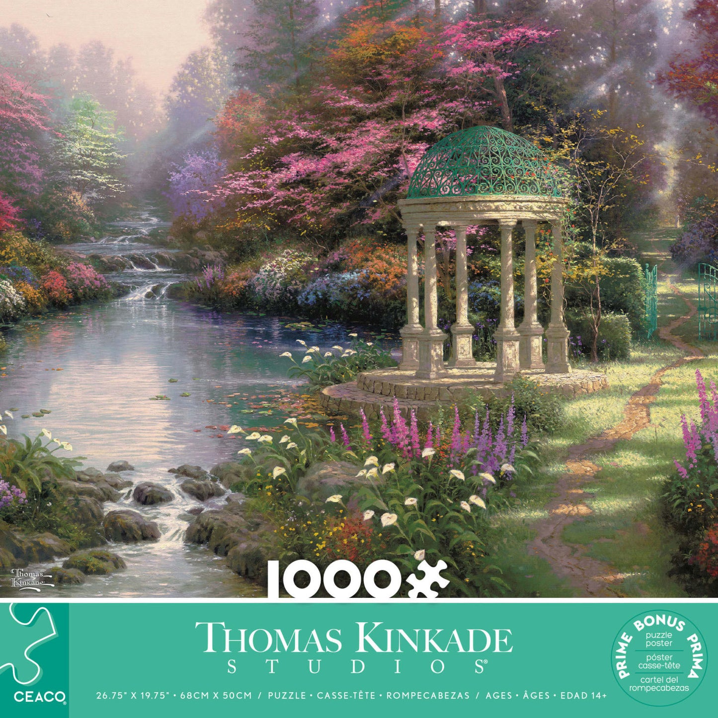 Thomas Kinkade: The Garden of Prayer 1000pc