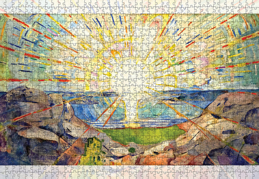 Edvard Munch: The Sun 1000pc