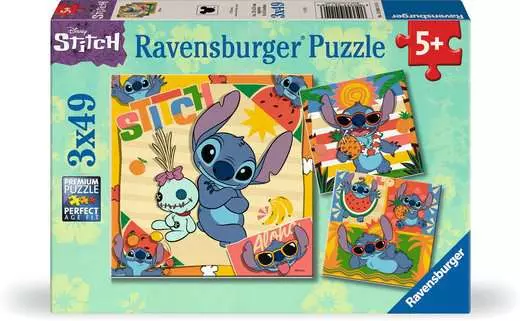 Stitch: Aloha! 3x49pc