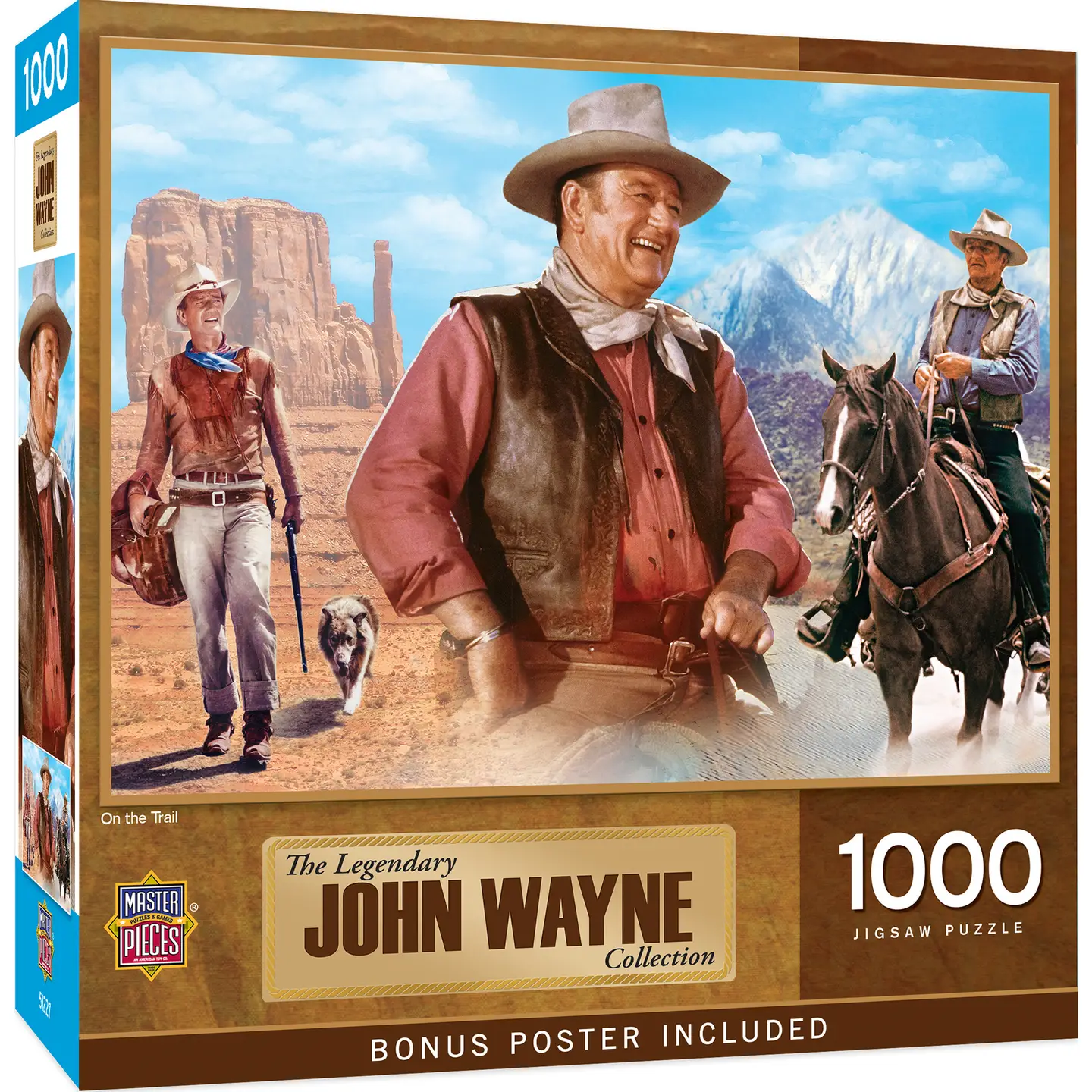 John Wayne Collection - On the Trail Panoramic 1000pc