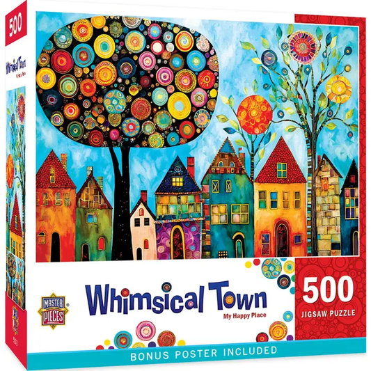 Whimsical Town - My Happy Place 500pc