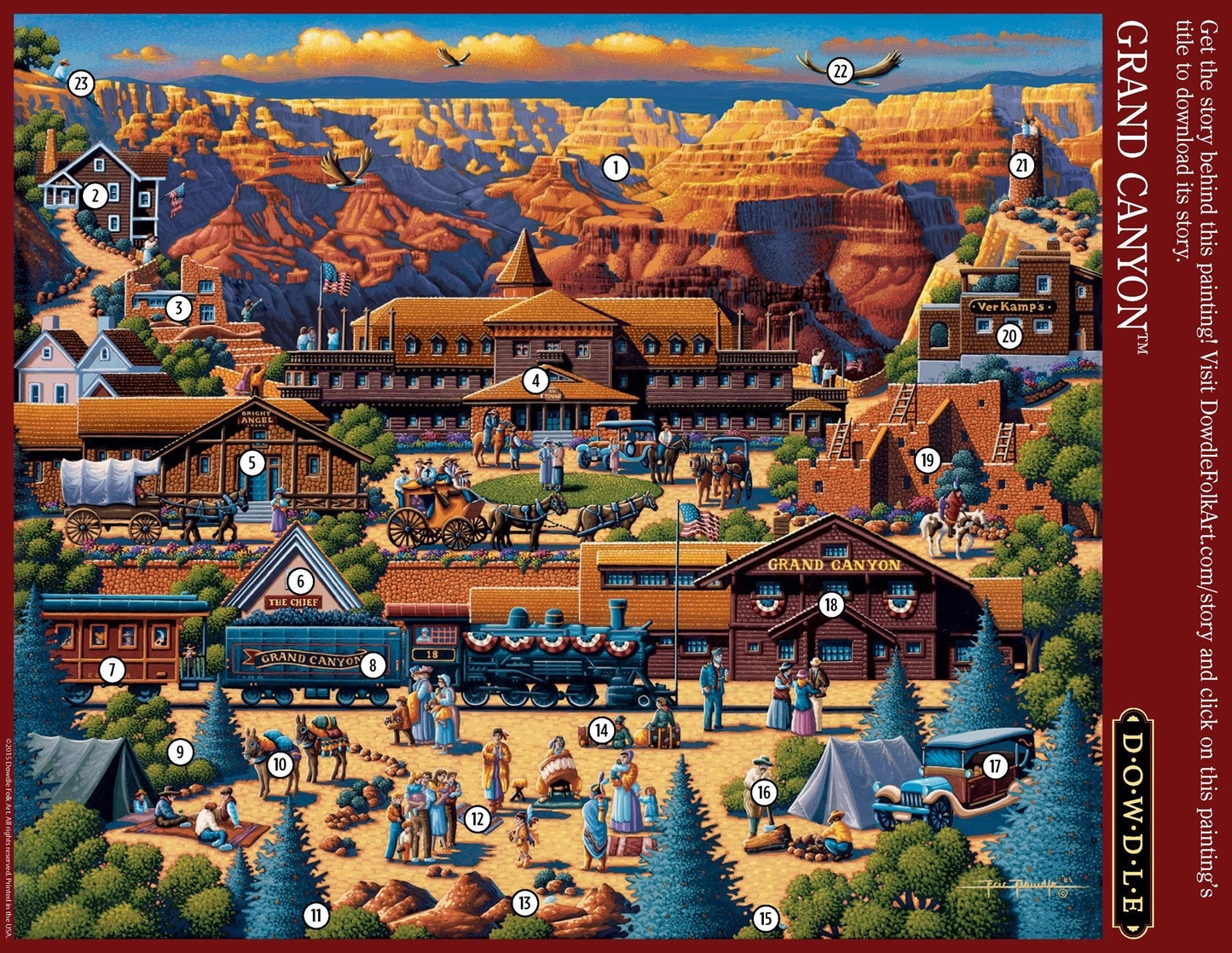 Dowdle: Grand Canyon 500pc