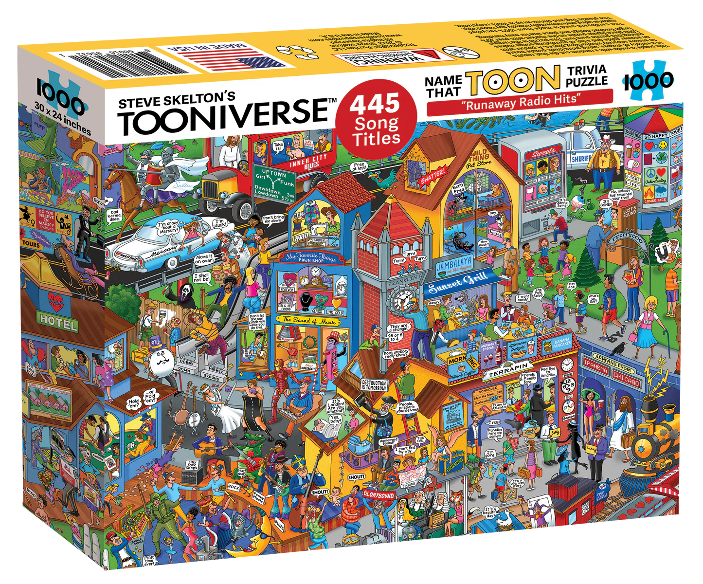 Runaway Radio Hits 1000pc