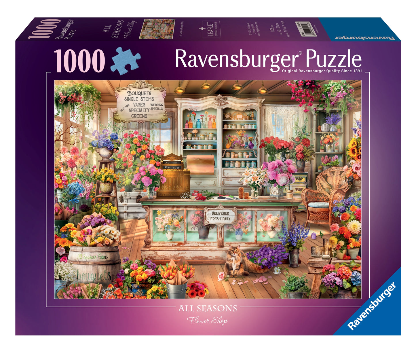 All Seasons Flower Shop 1000pc