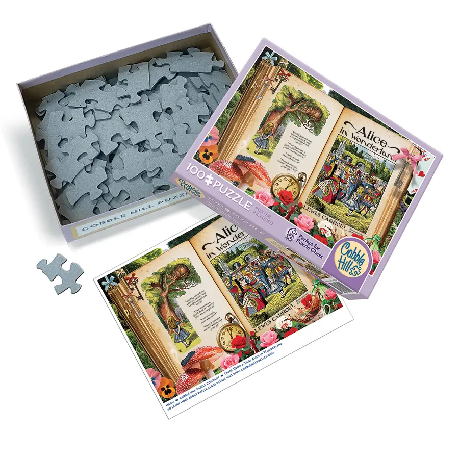 Puzzle Chess: Once Upon a Time Alice in Wonderland 100pc