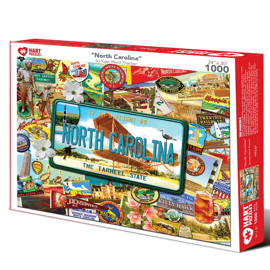 North Carolina By Kate Ward Thacker 1000pc