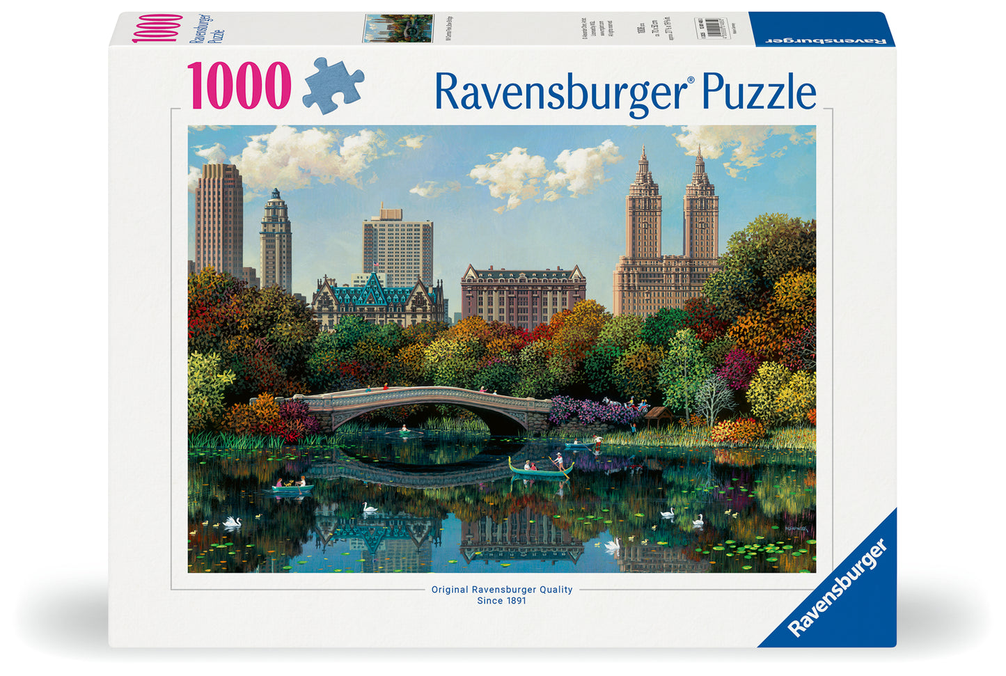 NY Central Park, Bow Bridge 1000pc