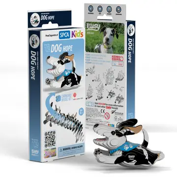 Eugy 3D Wood Puzzle: Hope the Dog