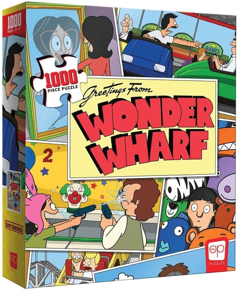 Bob's Burgers Greetings from Wonder Wharf 1000pc