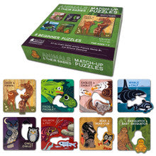Animals & Their Babies Match-up Puzzles 8x1pc