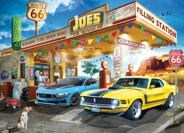 Mustang Boss vs Dark Horse 1000pc