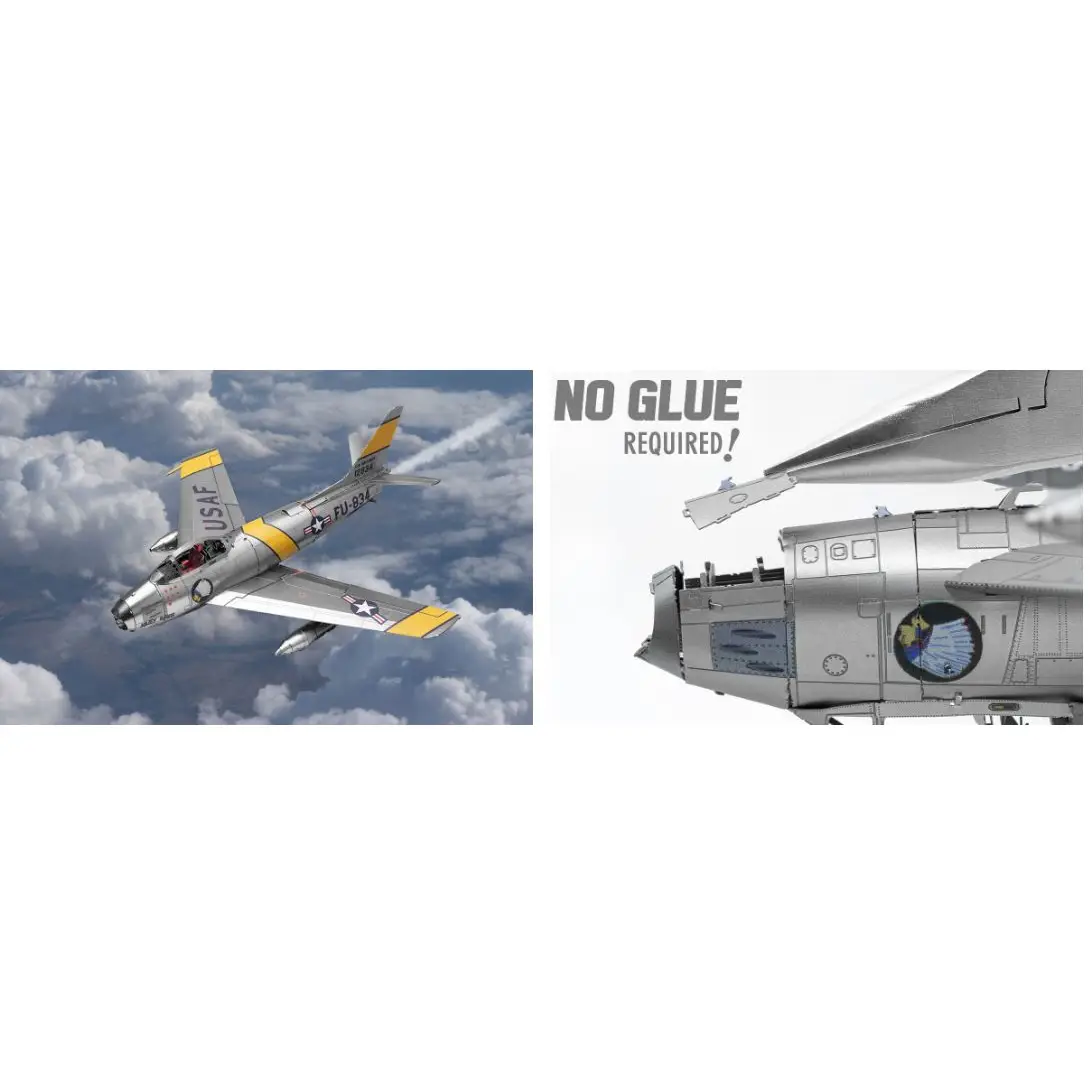 Metal Earth Color F-86 Sabre