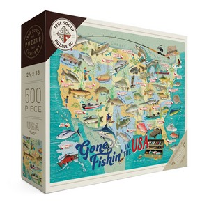 Gone Fishin' in the USA 500pc
