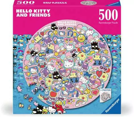 Hello Kitty Round 500pc
