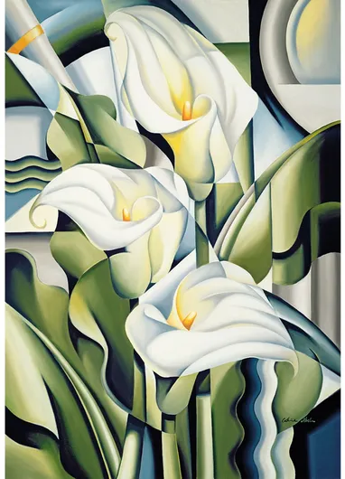 Cubist Lilies 250pc