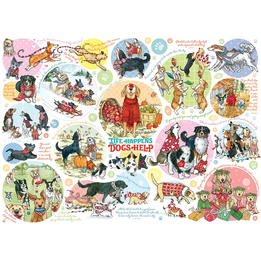 Dog Thoughts 1000pc