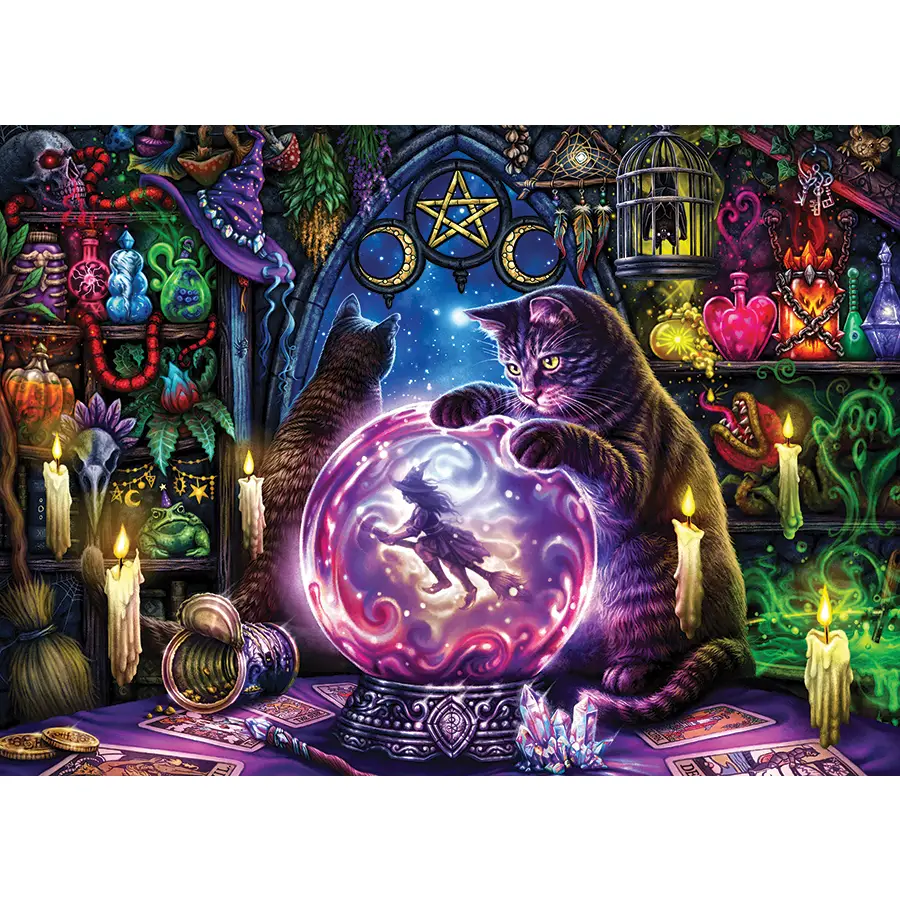 Time to Feed the Cats 1000pc