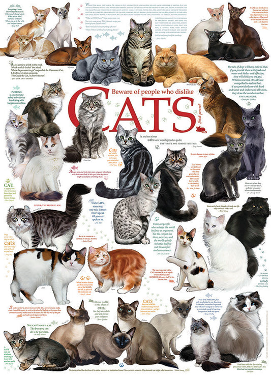 Cat Quotes 1000pc