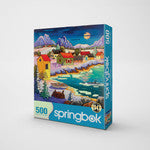 Moonlit Winter Village 500pc