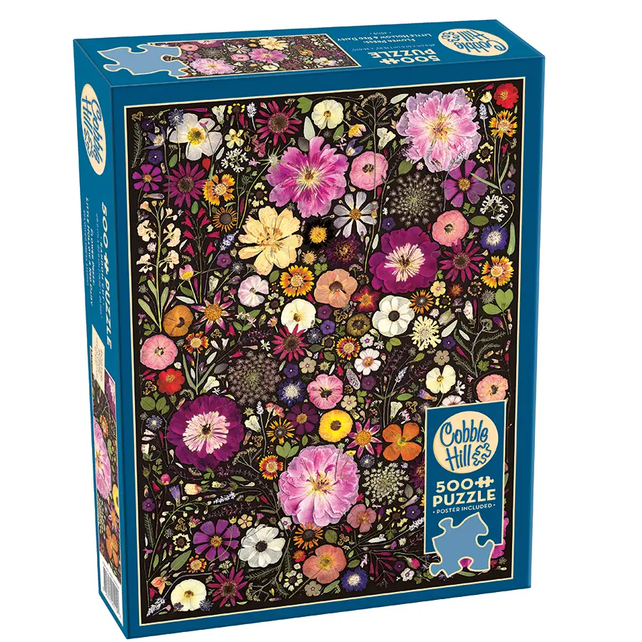 Flower Press: Little Hollow & Red Daisy 500pc