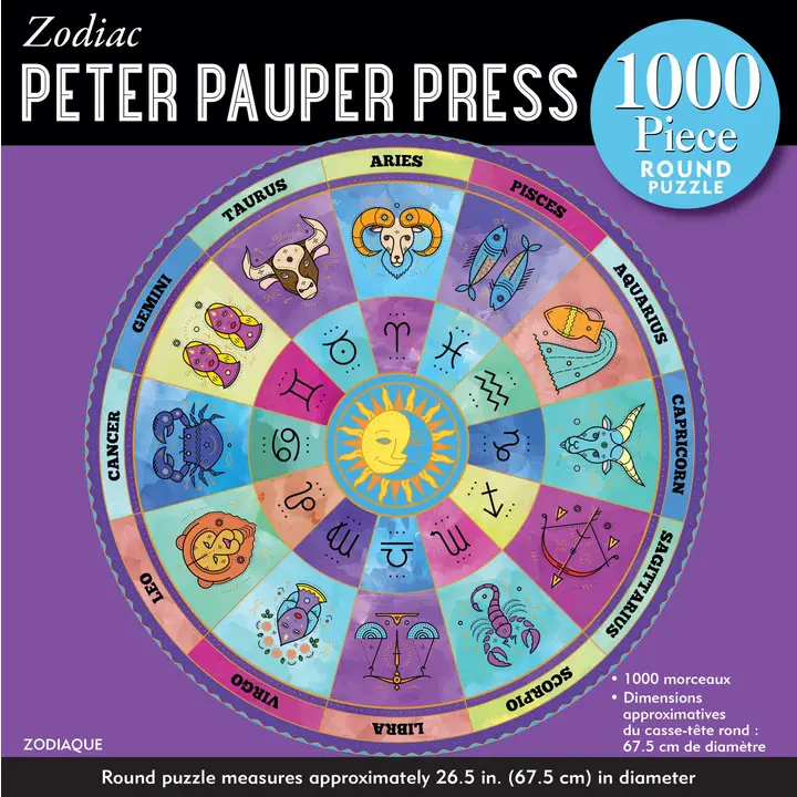 Zodiac Round 1000pc