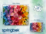 Quilled Flower Garden 500pc