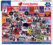 I Love Hockey 1000pc