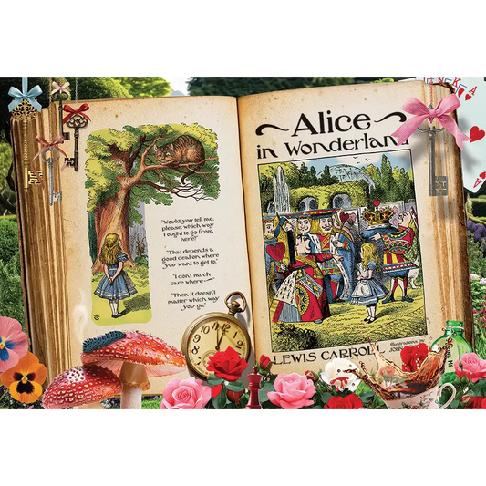 Puzzle Chess: Once Upon a Time Alice in Wonderland 100pc