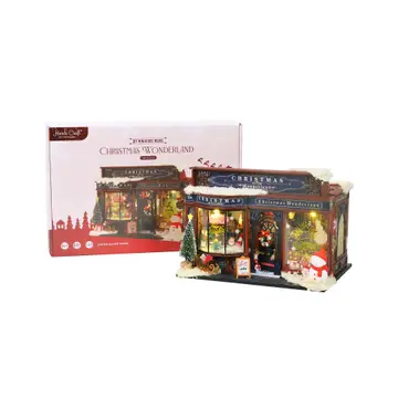 Miniature House Kit: Christmas Wonderland