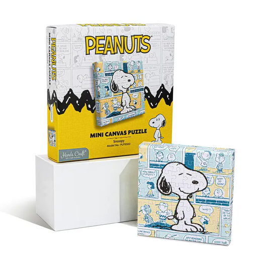 Peanuts Mini Canvas Puzzle: Snoopy 56pc