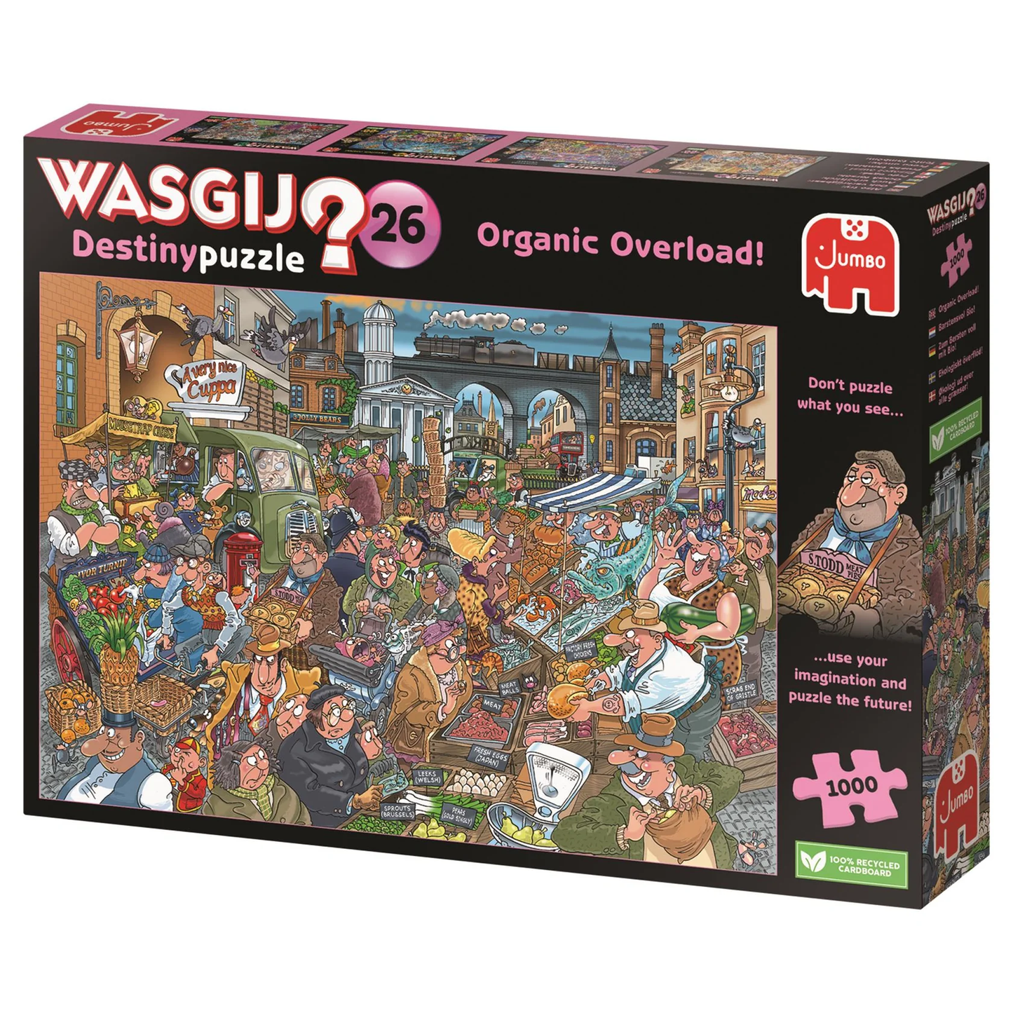 Wasgij Destiny 26 Organic Overload! 1000pc
