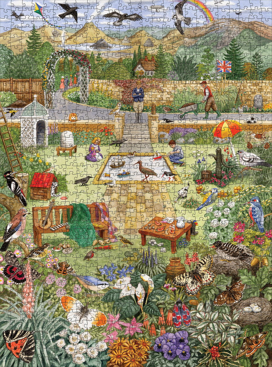 Gale Pitt: Alphabet Garden 1000pc