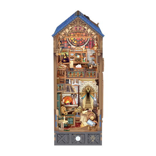 Book Nook: Leonardo Da Vinci w/Dust Cover