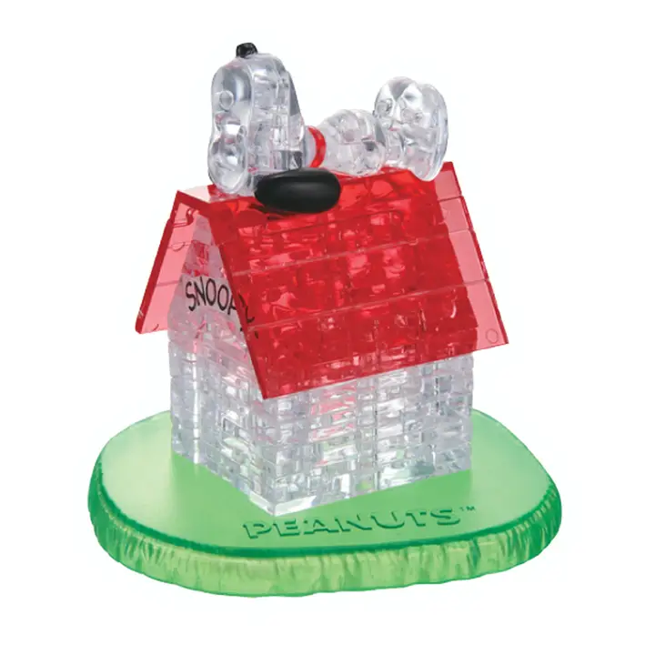 Crystal Puzzle - Snoopy and Doghouse