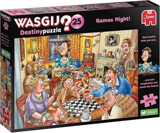 Wasgij Destiny 25 Games Night! 1000pc